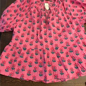 Printfresh Pink Floral Top